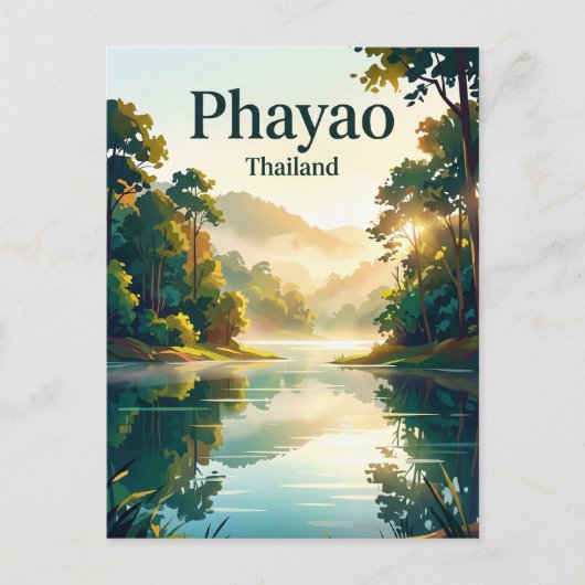 Mae Puem Nationaal Park Thailand Briefkaart (Voorkant)