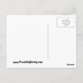 Mae zegt liefde! Briefkaart (Achterkant)