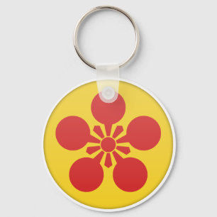 Maeda Clan Kamon Sleutelhanger