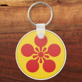 Maeda Clan Kamon Sleutelhanger (Voorkant)