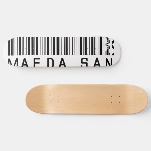 Maeda San Skateboard (Horizontaal)