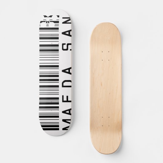 Maeda San Skateboard (Voorkant)