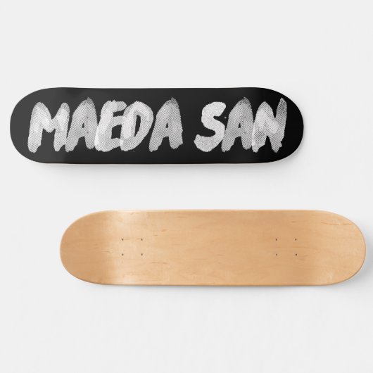 Maeda San Skateboard (Horizontaal)