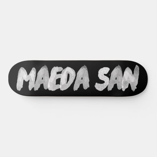 Maeda San Skateboard (Horizontaal)