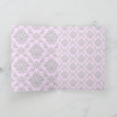 "Maegan" Roze Valentijn Fairy Art Card Feestdagen Kaart (Binnen)