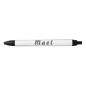 Mael Kugelschreiber Zwarte Inkt Pen (Voorkant)