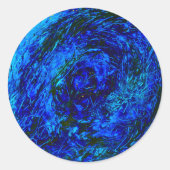 Maelstrom Ronde Sticker (Voorkant)