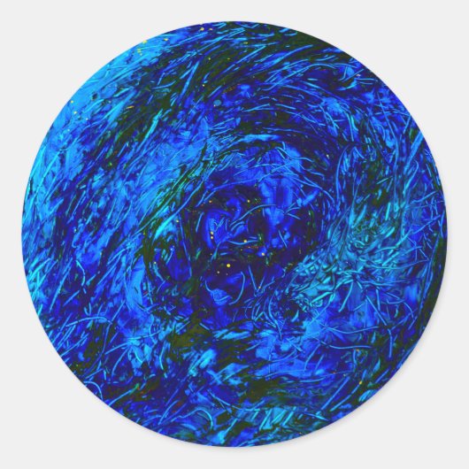 Maelstrom Ronde Sticker (Voorkant)