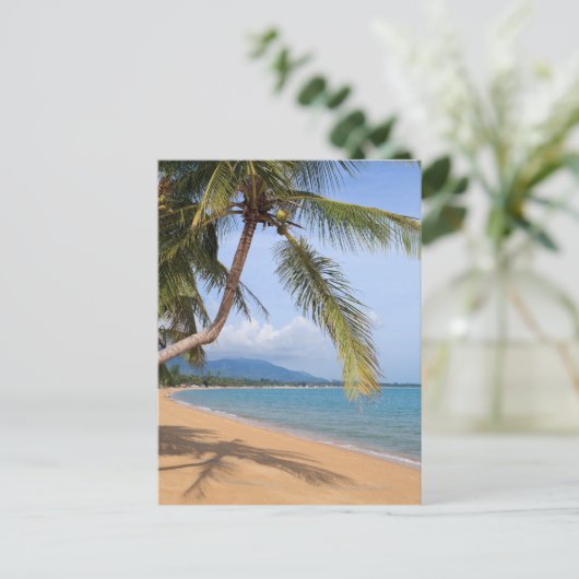 Maenam strand. briefkaart (Staand voorkant)