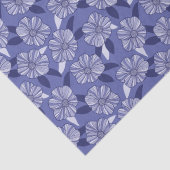 Maerblauw Bloem Lijn Kunst Tissuepapier (Detail)