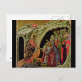 Maesta: Afdaling in Limbo, 1308-11 Briefkaart (Voorkant / Achterkant)