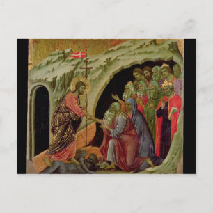 Maesta: Afdaling in Limbo, 1308-11 Briefkaart