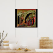 Maesta: Afdaling in Limbo, 1308-11 Poster (Keuken)