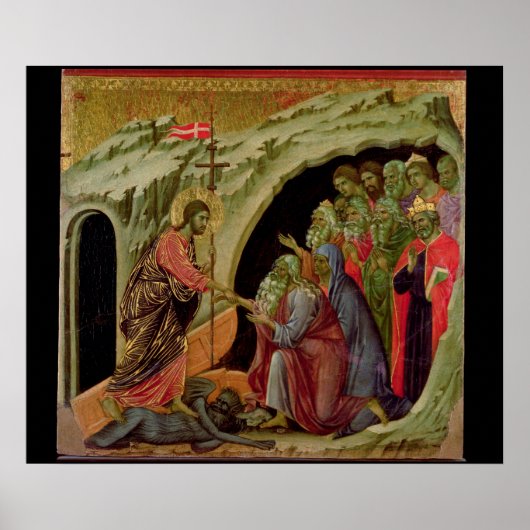 Maesta: Afdaling in Limbo, 1308-11 Poster (Voorkant)