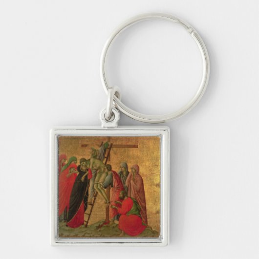 Maesta: Afkomst van het kruis, 1308-11 Sleutelhanger (Voorkant)