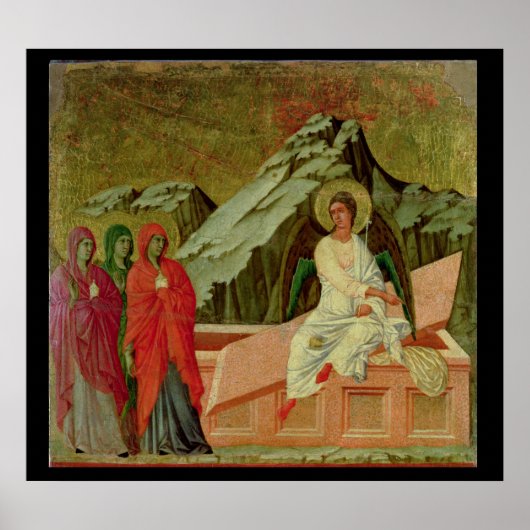 Maesta: De drie Maries bij Christus Tomb Poster (Voorkant)