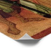 Maesta: Jezus voor Herod, 1308-11 Poster (Hoek)