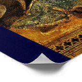 MAESTA , MAAGD MET KIND door Simone Martini Poster (Hoek)