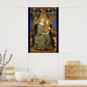 MAESTA , MAAGD MET KIND door Simone Martini Poster (Keuken)