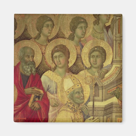 Maesta: Saints, 1308-11 Magneet (Voorkant)