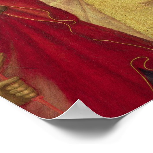 Maesta: Saints, 1308-11 Poster (Hoek)