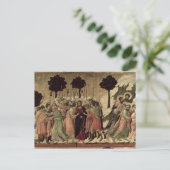 Maesta: Verraad van Christus, 1308-11 Briefkaart (Staand voorkant)