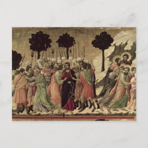 Maesta: Verraad van Christus, 1308-11 Briefkaart