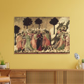 Maesta: Verraad van Christus, 1308-11 Canvas Afdruk (Insitu (Woonkamer))