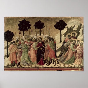 Maesta: Verraad van Christus, 1308-11 Poster