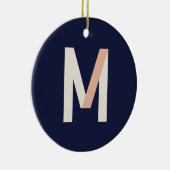 Maestra "M" Keramisch Ornament (Rechts)