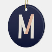 Maestra "M" Keramisch Ornament (Links)