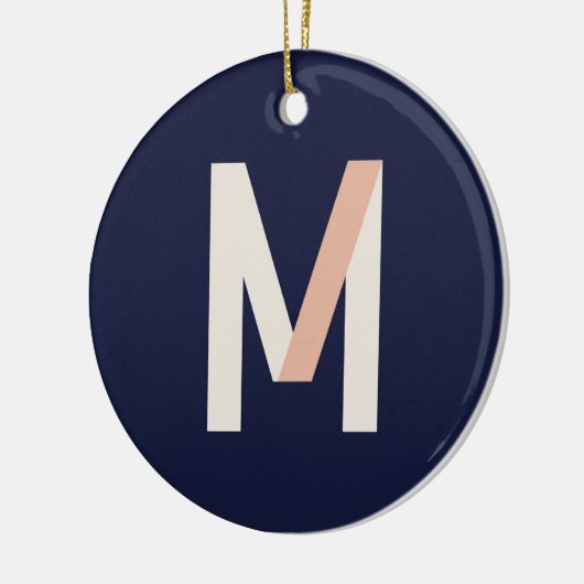 Maestra "M" Keramisch Ornament (Links)