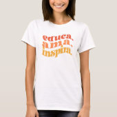 Maestra profesora español escuela T-Shirt (Voorkant)