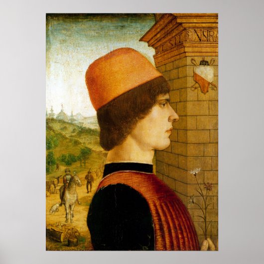 Maestro delle Storie del Pane Portrait of a Man Poster (Voorkant)