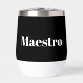 Maestro Dirigent Musicus Uitvoerende Muziek Thema (Voorkant)