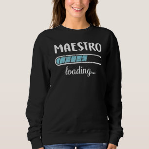 Maestro Loading Family Friends Humor Trendy Positi Trui