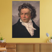 Maestro Ludwig Beethoven Symfoniecomponist Canvas Afdruk (Insitu (Woonkamer))