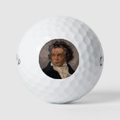 Maestro Ludwig Beethoven Symfoniecomponist Golfballen (Voorkant)