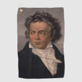 Maestro Ludwig Beethoven Symfoniecomponist Golfhanddoek (Voorkant)