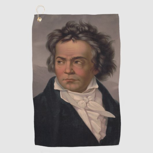Maestro Ludwig Beethoven Symfoniecomponist Golfhanddoek (Voorkant)