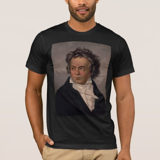 Maestro Ludwig Beethoven Symfoniecomponist T-shirt (Voorkant)