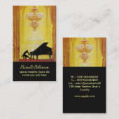 Maestro Opera Music Classic visitekaartje (Voorkant / Achterkant)