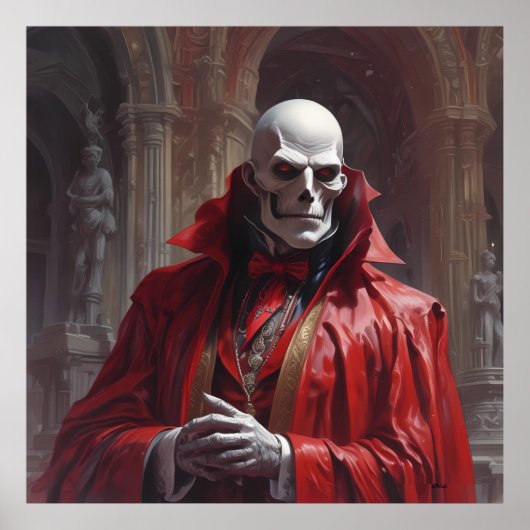 Maestro Phibes stopt de klok Poster (Voorkant)