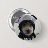 Maestro's Bad Hair Day II Ronde Button 5,7 Cm (Voorkant /achterkant)