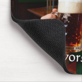 Maeve in Emerald Corset Irish Pub St Patrick's Day Muismat (Hoek)