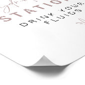 MAEVE Roos Gouden Verpleegster Hydration Station D Poster (Hoek)