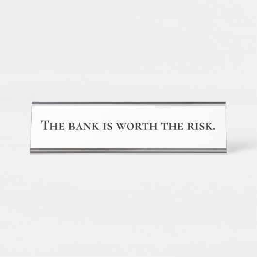 Maeve’s Note – Desk Nameplate Bureau Naambordje (Voorkant)