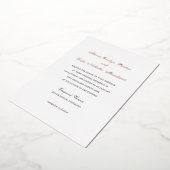 Maeve Traditionele Uitnodiging van het Huwelijk (Gedraaid)