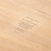 Maeve Traditionele Uitnodiging van het Huwelijk (Laagn)