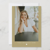 MAEVE Yellow Gold Medical RN Nurse Afstuderen Kaart (Achterkant)